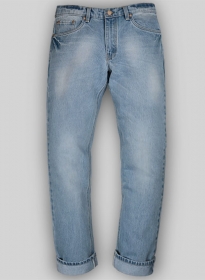 Classic Heavy Blue Jeans - Ice Wash