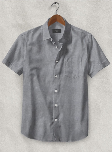 Cotton Stretch Iteros Shirt - Half Sleeves