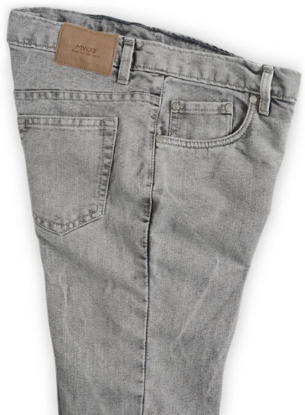 Gray Denim - Blast Wash