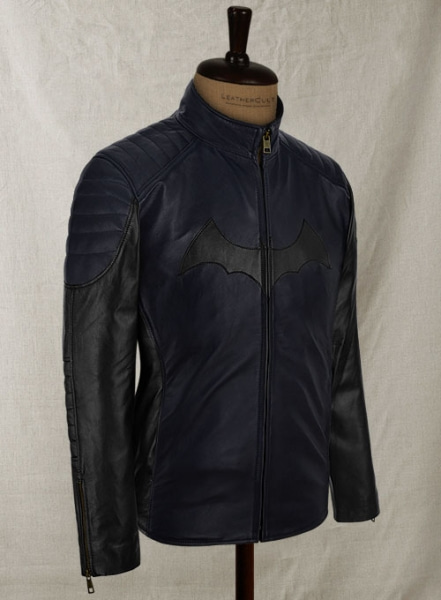 Batman Begins Christian Bale Leather Jacket