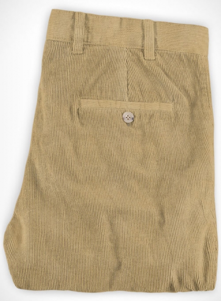 Beige Corduroy Trousers