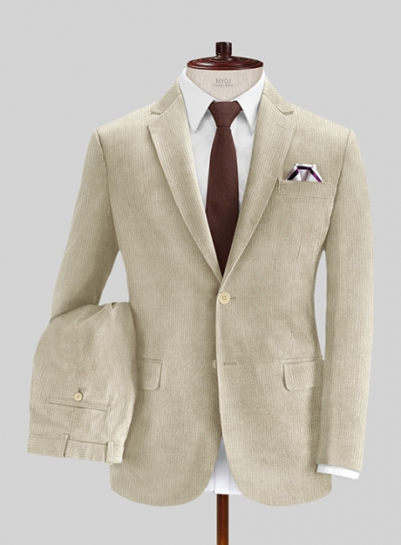 Fawn Corduroy Suit