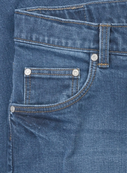 Slight Stretch Stone Wash Whisker Jeans : Made To Measure Custom Jeans ...