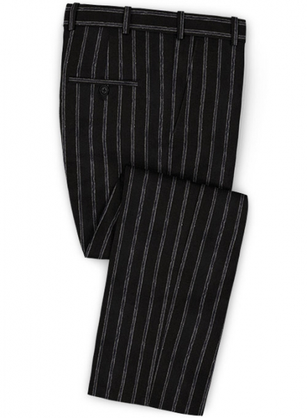 Willow Stripes Wool Pants