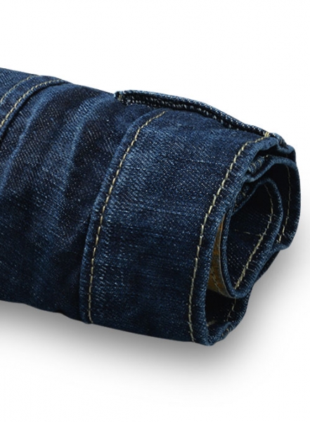 Untamed Blue Hard Wash Whisker Jeans