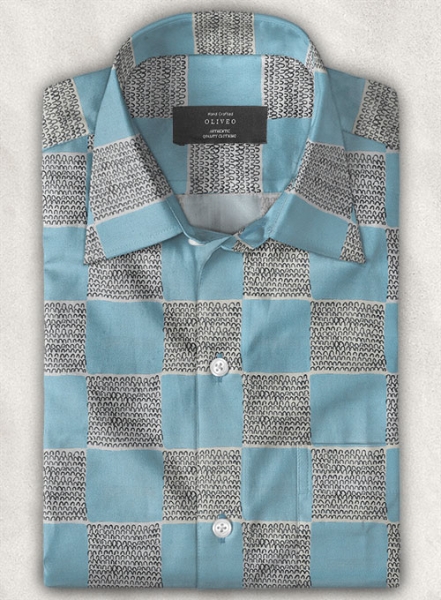 Italian Cotton Lira Shirt - Half Sleeves