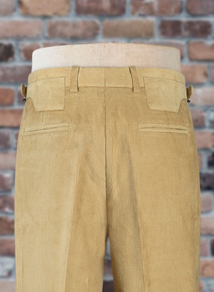 Beige Colonel Corduroy Trousers