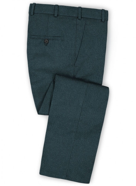 Reda Steel Green Pure Wool Suit