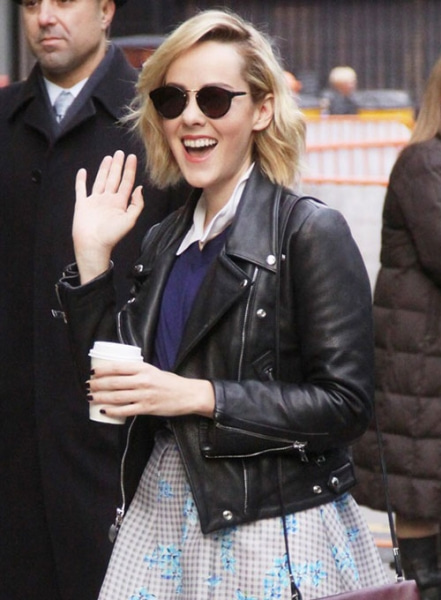 Jena Malone Leather Jacket