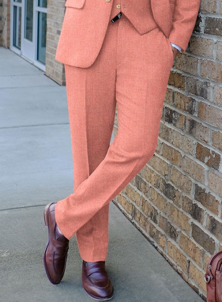 Melange Melon Tweed Suit