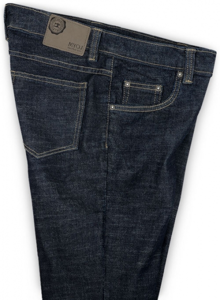 Dissolve Blue Stretch Jeans - Hard Wash