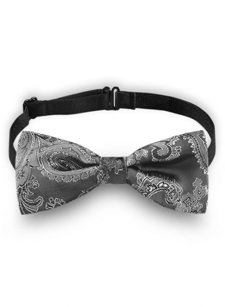 Paisley Bow - Silver