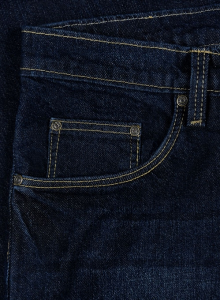 The Blue Hard Wash Whisker Jeans