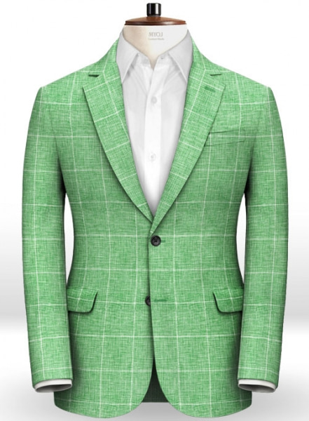 Italian Grassland Linen Jacket