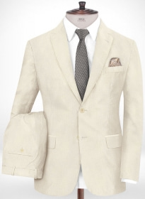 Napolean Fina Ivory Wool Suit