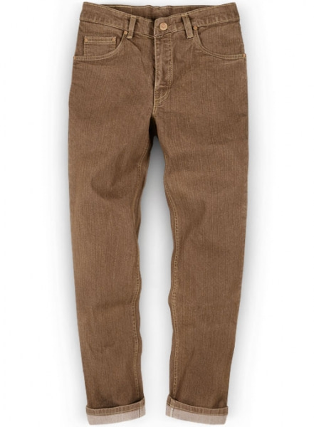 Killer Brown Stretch Denim Jeans - Dark Wash