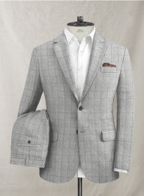 Italian Linen Sirile Checks Suit
