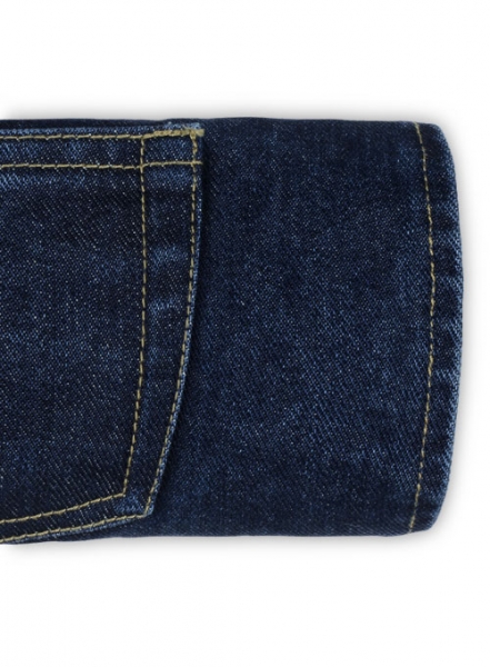 Axe Heavy Blue Jeans - Natural Dip Wash