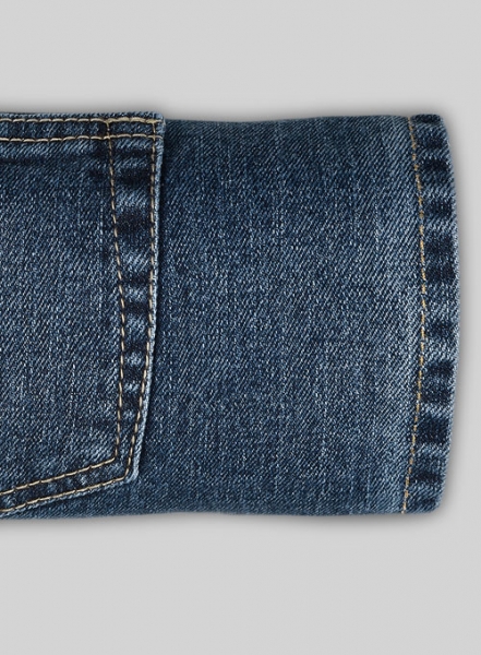 Alpha Blue Blast Wash Stretch Jeans