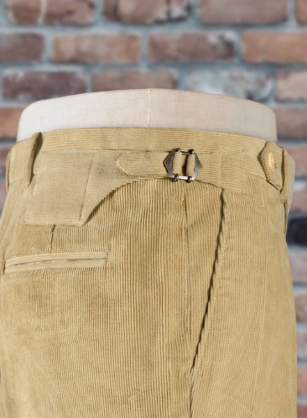 Beige Colonel Corduroy Trousers