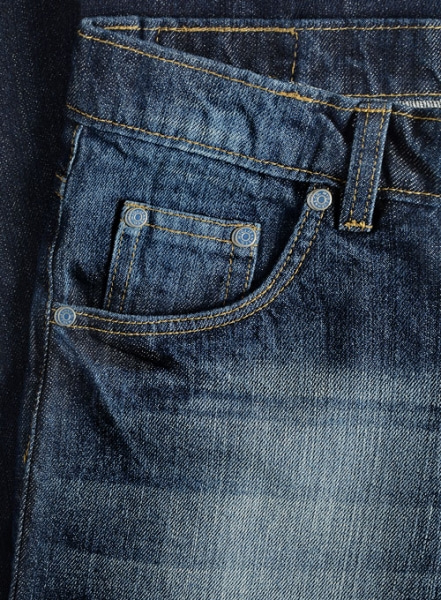 Sterling Blue Hard Wash Whisker Jeans