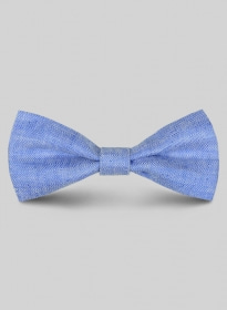 Italian Linen Bow - Nile Blue