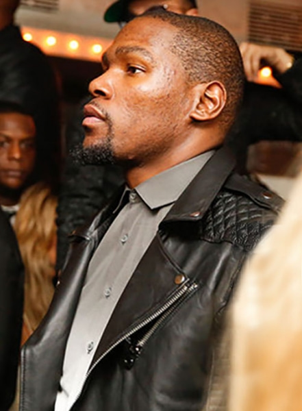 Kevin Durant Leather Jacket