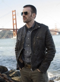 Chris Evans Playing it Cool Leather Jacket