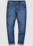 Texas Blue Stretch Stone Wash Whisker Jeans