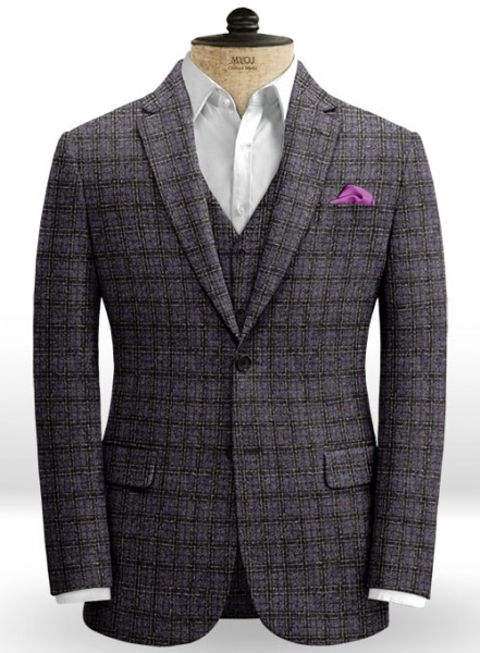 Derby Checks Tweed Suit