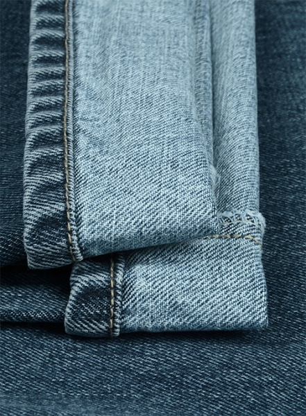 Regular-fit rinse wash jeans · Indigo · Dressy