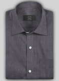 European Haze Purple Linen Shirt- Full Sleeves