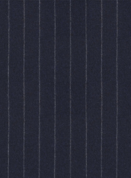 Reda Flannel Stripe Blue Pure Wool Suit