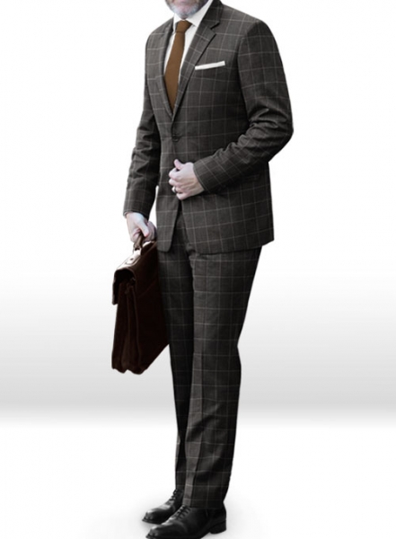 Napolean Criss Charcoal Wool Suit