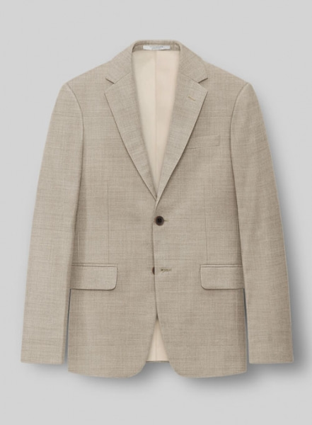 Napolean Melange Khaki Wool Suit