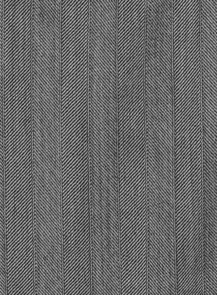 Washington Gray Stripes Pure Wool Pants