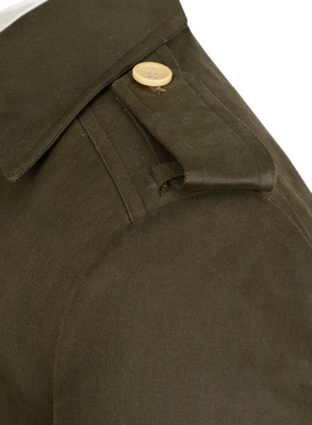 Dark Olive Stretch Chino Ranger Sports Coat