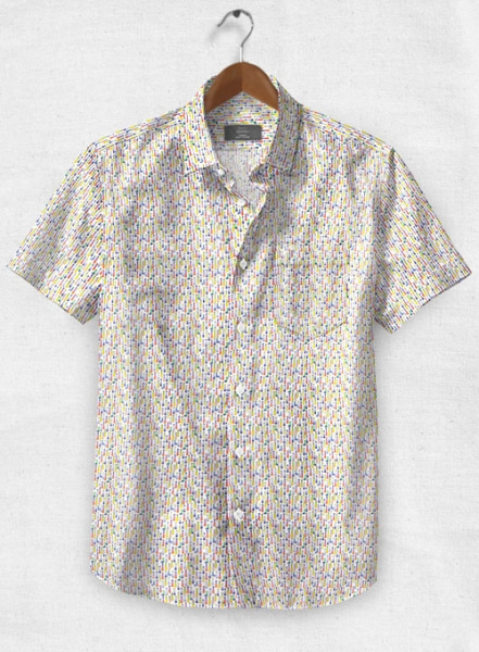 Cotton Tie World Shirt - Half Sleeves