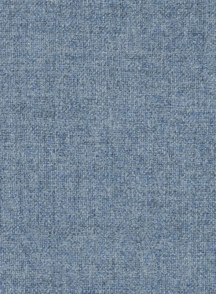 Vintage Rope Weave Spring Blue Tweed Suit