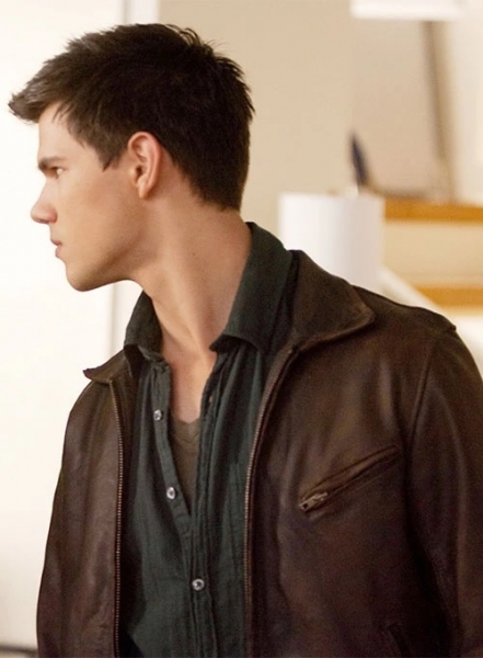 Taylor Lautner The Twilight Saga Leather Jacket