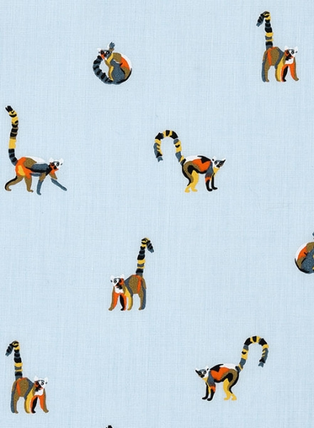 Cotton Romani Lemurs Shirt - Full Sleeves