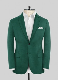 Scabal Oslo Green Wool Jacket