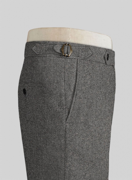 Torre Donegal Tweed Suit Trouser - Grey | Buy Men's – Woven Durham