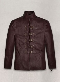 Wine Jamie Lannister GOT Leather Jacket