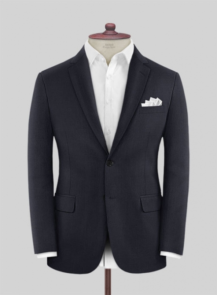 Blue Merino Wool Suit