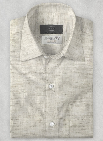 Solbiati Barn Linen Shirt - Half Sleeves