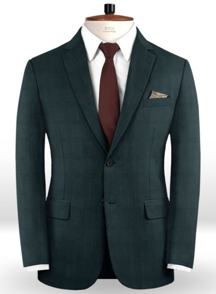 Napolean Gun Blue Wool Suit