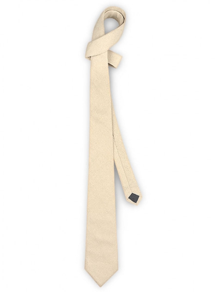 Linen Tie - Tropical Beige