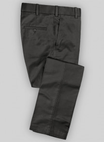 Rich Gray Formal Chinos