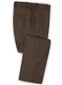 Harris Tweed Brown Stripe Pants